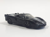 2008 Hot Wheels Ferrari FXX Black with White Stripe Die Cast Toy Dream Car Vehicle