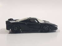 2008 Hot Wheels Ferrari FXX Black with White Stripe Die Cast Toy Dream Car Vehicle