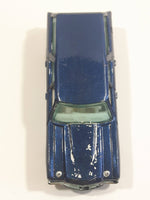 2009 Hot Wheels 1970 Chevrolet Chevelle SS Wagon Blue Die Cast Toy Car Vehicle