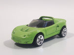 2000 Hot Wheels Lotus Elise Metalflake Lime Green Die Cast Toy Car Vehicle McDonald's Happy Meal