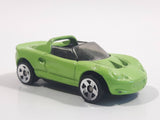 2000 Hot Wheels Lotus Elise Metalflake Lime Green Die Cast Toy Car Vehicle McDonald's Happy Meal