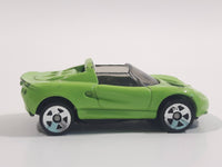 2000 Hot Wheels Lotus Elise Metalflake Lime Green Die Cast Toy Car Vehicle McDonald's Happy Meal