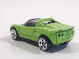 2000 Hot Wheels Lotus Elise Metalflake Lime Green Die Cast Toy Car Vehicle McDonald's Happy Meal