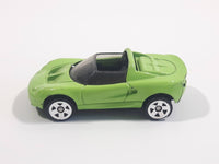 2000 Hot Wheels Lotus Elise Metalflake Lime Green Die Cast Toy Car Vehicle McDonald's Happy Meal