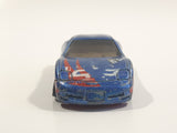 1999 Hot Wheels '97 Corvette Metalflake Blue Die Cast Toy Car Vehicle