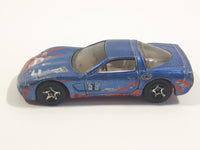 1999 Hot Wheels '97 Corvette Metalflake Blue Die Cast Toy Car Vehicle