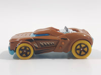 2017 Hot Wheels Street Beast Growler Brown Die Cast Toy Car Vehicle