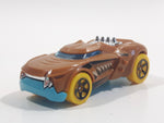 2017 Hot Wheels Street Beast Growler Brown Die Cast Toy Car Vehicle