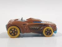 2017 Hot Wheels Street Beast Growler Brown Die Cast Toy Car Vehicle