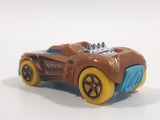 2017 Hot Wheels Street Beast Growler Brown Die Cast Toy Car Vehicle