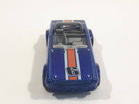 2010 Hot Wheels Faster Than Ever Triumph TR6 Blue #6 Die Cast Toy Race Car Vehicle