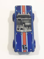 2010 Hot Wheels Faster Than Ever Triumph TR6 Blue #6 Die Cast Toy Race Car Vehicle