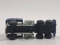 Summer Marz Karz No. S8567 Kenworth K100 Semi Tractor Truck Dark Blue 1/90 Scale Die Cast Toy Car Vehicle
