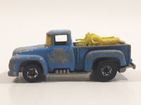 1979 Hot Wheels '56 Hi-Tail Hauler Dark Blue Enamel Ford Pickup Truck Die Cast Toy Car Vehicle - Hong Kong