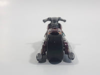 2009 Hot Wheels Rebel Rides Airy 8 Metalflake Purple Motorcycle Die Cast Toy Vehicle