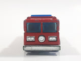 1982 Hot Wheels Fire Eater Red Fire Truck Die Cast Toy Car Vehicle - BW - Blue Lights - Hong Kong