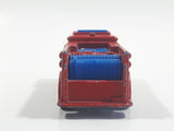 1982 Hot Wheels Fire Eater Red Fire Truck Die Cast Toy Car Vehicle - BW - Blue Lights - Hong Kong