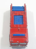 1982 Hot Wheels Fire Eater Red Fire Truck Die Cast Toy Car Vehicle - BW - Blue Lights - Hong Kong