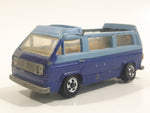 Vintage 1983 Hot Wheels Extra Series Sunagon Blue and Light Blue Die Cast Toy Car Vehicle - Missing Roof