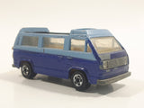 Vintage 1983 Hot Wheels Extra Series Sunagon Blue and Light Blue Die Cast Toy Car Vehicle - Missing Roof