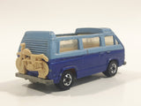 Vintage 1983 Hot Wheels Extra Series Sunagon Blue and Light Blue Die Cast Toy Car Vehicle - Missing Roof