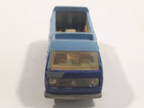 Vintage 1983 Hot Wheels Extra Series Sunagon Blue and Light Blue Die Cast Toy Car Vehicle - Missing Roof