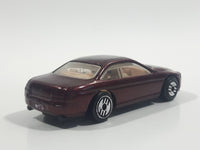 1995 Hot Wheels Lexus SC400 Metallic Burgundy Die Cast Toy Car Vehicle