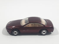 1995 Hot Wheels Lexus SC400 Metallic Burgundy Die Cast Toy Car Vehicle