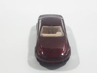 1995 Hot Wheels Lexus SC400 Metallic Burgundy Die Cast Toy Car Vehicle