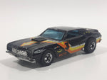 Vintage 1979 Hot Wheels Torino Stocker Black Die Cast Toy Car Vehicle