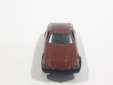 1983 Hot Wheels Jaguar XJS Maroon Burgundy Brown Die Cast Toy Car Vehicle