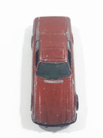 1983 Hot Wheels Jaguar XJS Maroon Burgundy Brown Die Cast Toy Car Vehicle