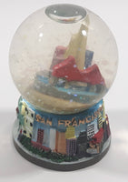 San Francisco 3D City Themed 2 1/2" Miniature Snow Globe - Tilted