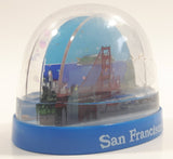 San Francisco Golden Gate Bridge Themed 2 1/8" Miniature Plastic Snow Globe - Low Liquid