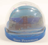 San Francisco Golden Gate Bridge Themed 2 1/8" Miniature Plastic Snow Globe - Low Liquid