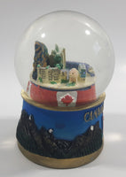 Canadian Rockies 3 1/2" Miniature Snow Globe - Tilted