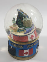 Canadian Rockies 3 1/2" Miniature Snow Globe - Tilted