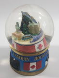 Canadian Rockies 3 1/2" Miniature Snow Globe - Tilted