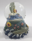 Ocean Shores, Washington 3D Dolphin Themed 3 1/2" Miniature Snow Globe - Tilted