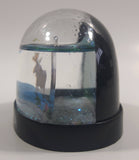 Minnesota Moose Themed 2 1/4" Miniature Plastic Snow Globe