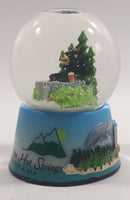 Harrison Hot Springs Resort & Spa Bear in Hot Tub 2 1/2" Miniature Snow Globe