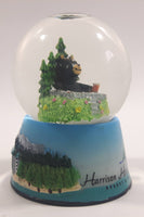 Harrison Hot Springs Resort & Spa Bear in Hot Tub 2 1/2" Miniature Snow Globe