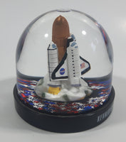 Kennedy Space Center NASA Space Shuttle Star Themed 3" Plastic Snow Globe