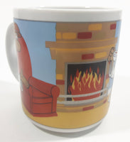 Tetley Tea Gaffer Sydney and Clarence by Fireplace Ceramic Coffee Mug Cup