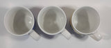 Tommy's Brand Balanced Blend Bright and Early Constant Quality Ceramic Coffee Mug Cup Set of 3