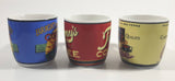 Tommy's Brand Balanced Blend Bright and Early Constant Quality Ceramic Coffee Mug Cup Set of 3