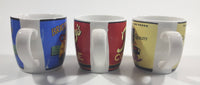 Tommy's Brand Balanced Blend Bright and Early Constant Quality Ceramic Coffee Mug Cup Set of 3