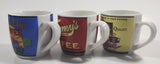 Tommy's Brand Balanced Blend Bright and Early Constant Quality Ceramic Coffee Mug Cup Set of 3