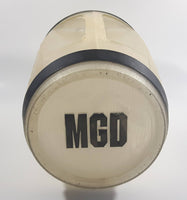 Miller Genuine Draft Beer MGD 64 Oz Plastic Beer Keg Barrel - Converted to Coin Bank