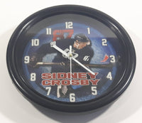 NHLPA Sydney Crosby #87 Pittsburgh Penguins NHL Ice Hockey Player Battery Operated 8" Round Wall Clock